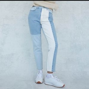 PacSun Eco Hopper Patch Mom Jeans, Size 26